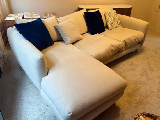 Loaf 3 Seater Left Hand Squishmeister Chaise Sofa