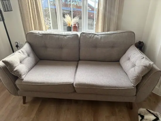 DFS zinc sofa