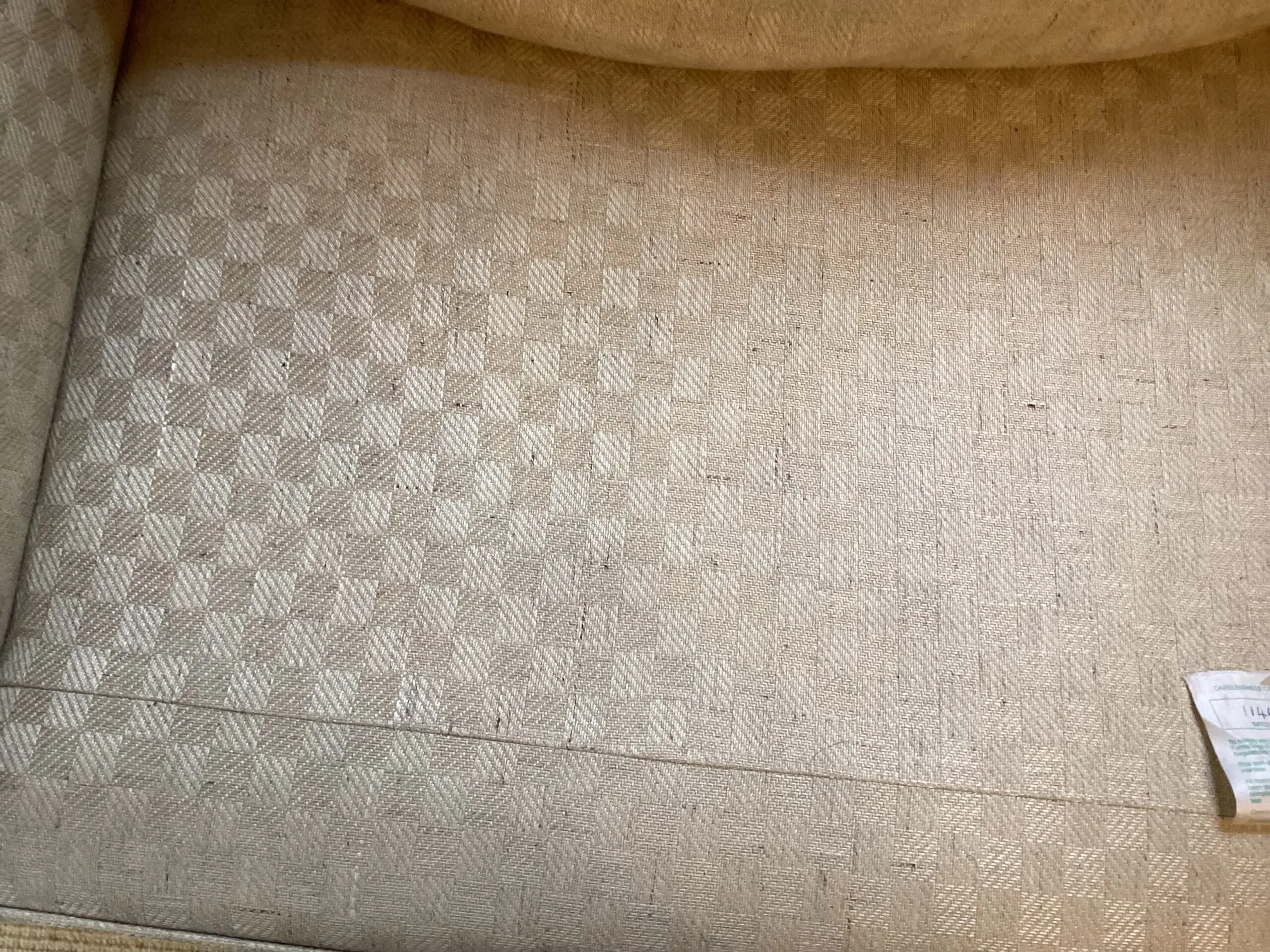 2 Duresta oatmeal Waldorf Grand 3 Seater Sofas