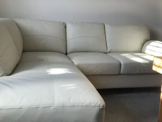 High Grade Leather Corner Sofa with Twin USB Charging