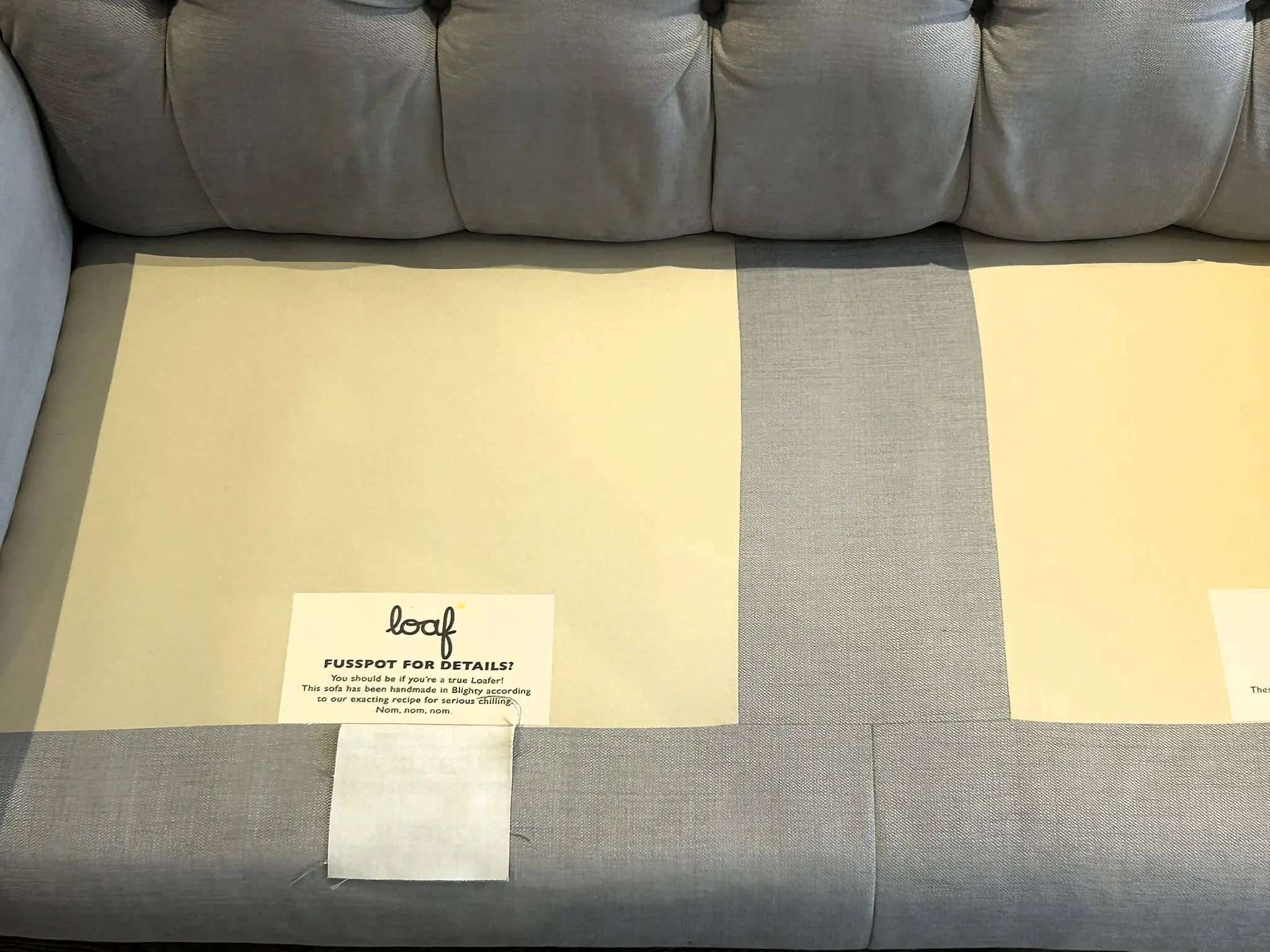 Loaf 'Crumble' 2 seater sofa from John Lewis