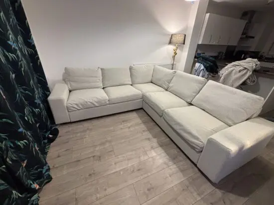 IKEA L shape sofa