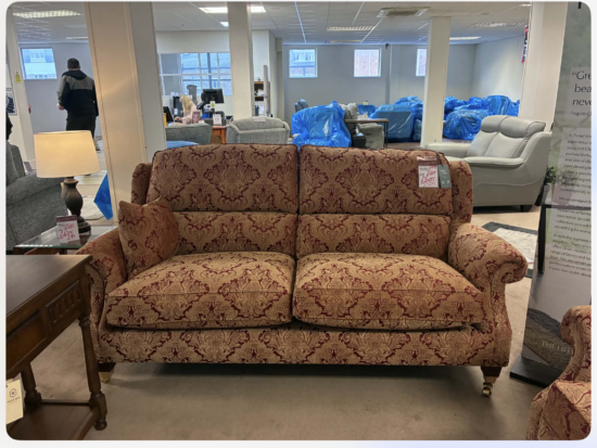 Brand New Parker Knoll large two seater sofa and armchair