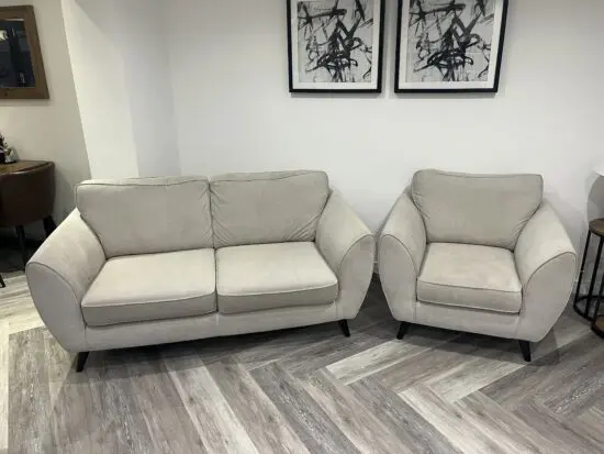 Natural Sofa and Chair