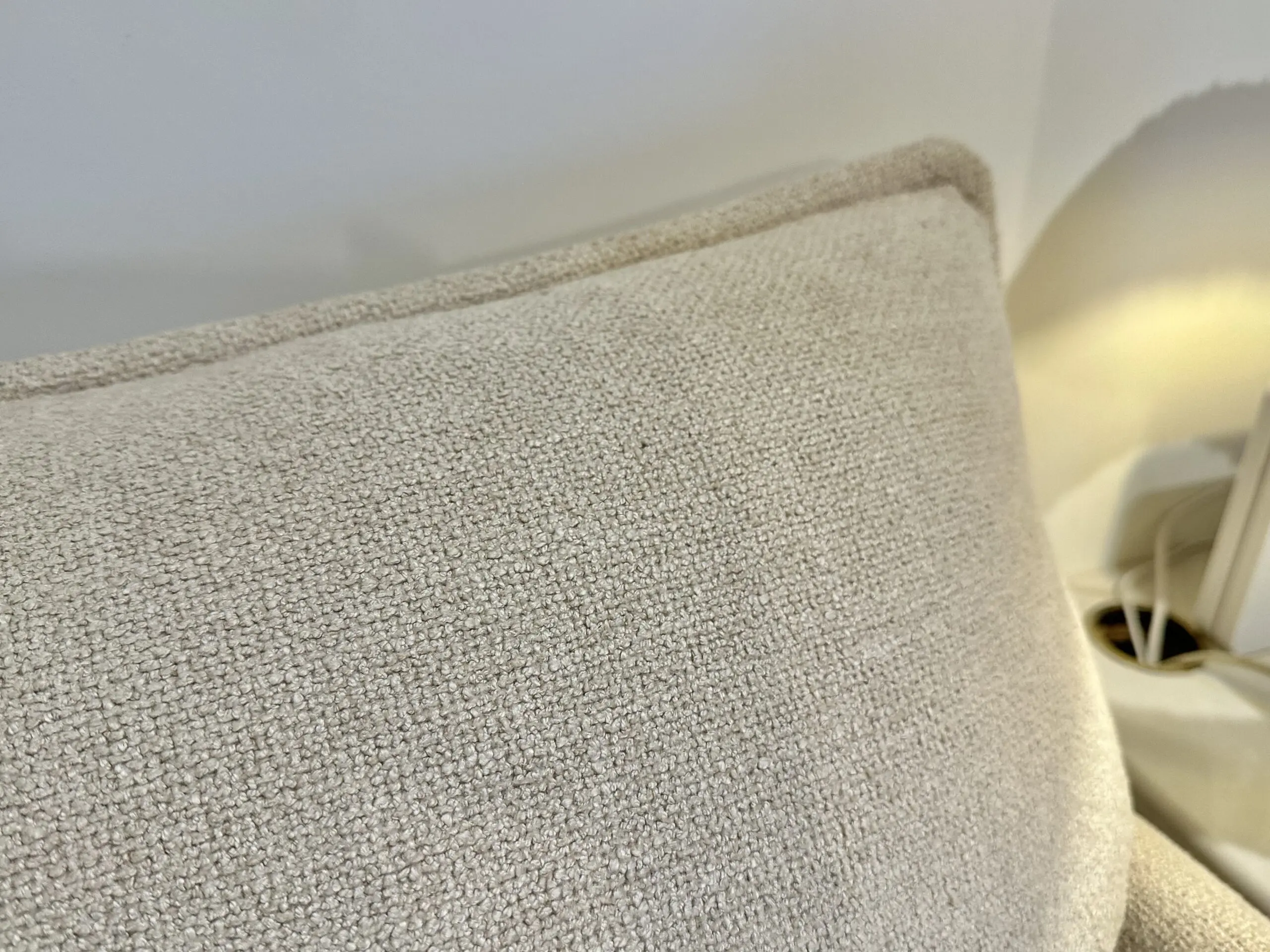 LOAF Shindig Sofa with footstool / Large / in Mixing Bowl Clever Boucle