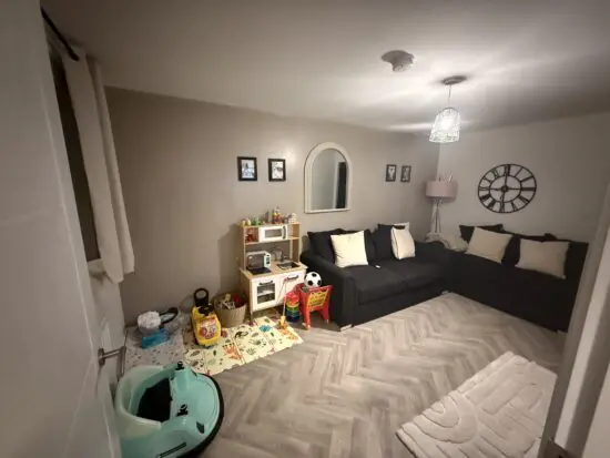 Black sofa club 3 seater and 2 seater