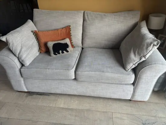 Next 2-seater sofa - Michigan - Natural Tweedy blend