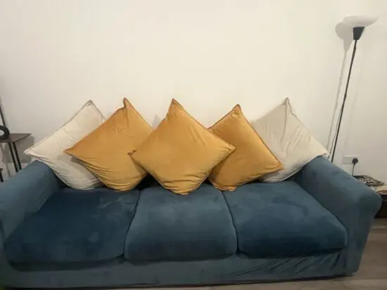 IKEA grey 3 seater sofa