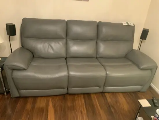 Scs caldbeck grey 3 seater sofa and 1 chair