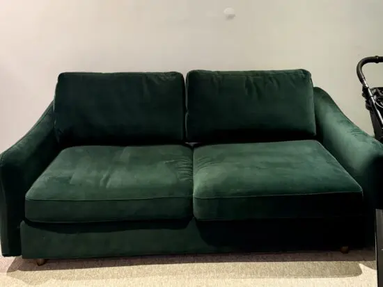 Snug Green 3 Seater Sofa Bed (The Rebel)