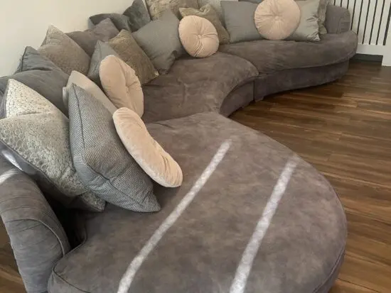 Sofology palm curved sofa