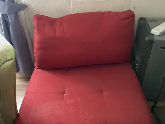 Love seat not used much - good conditionu