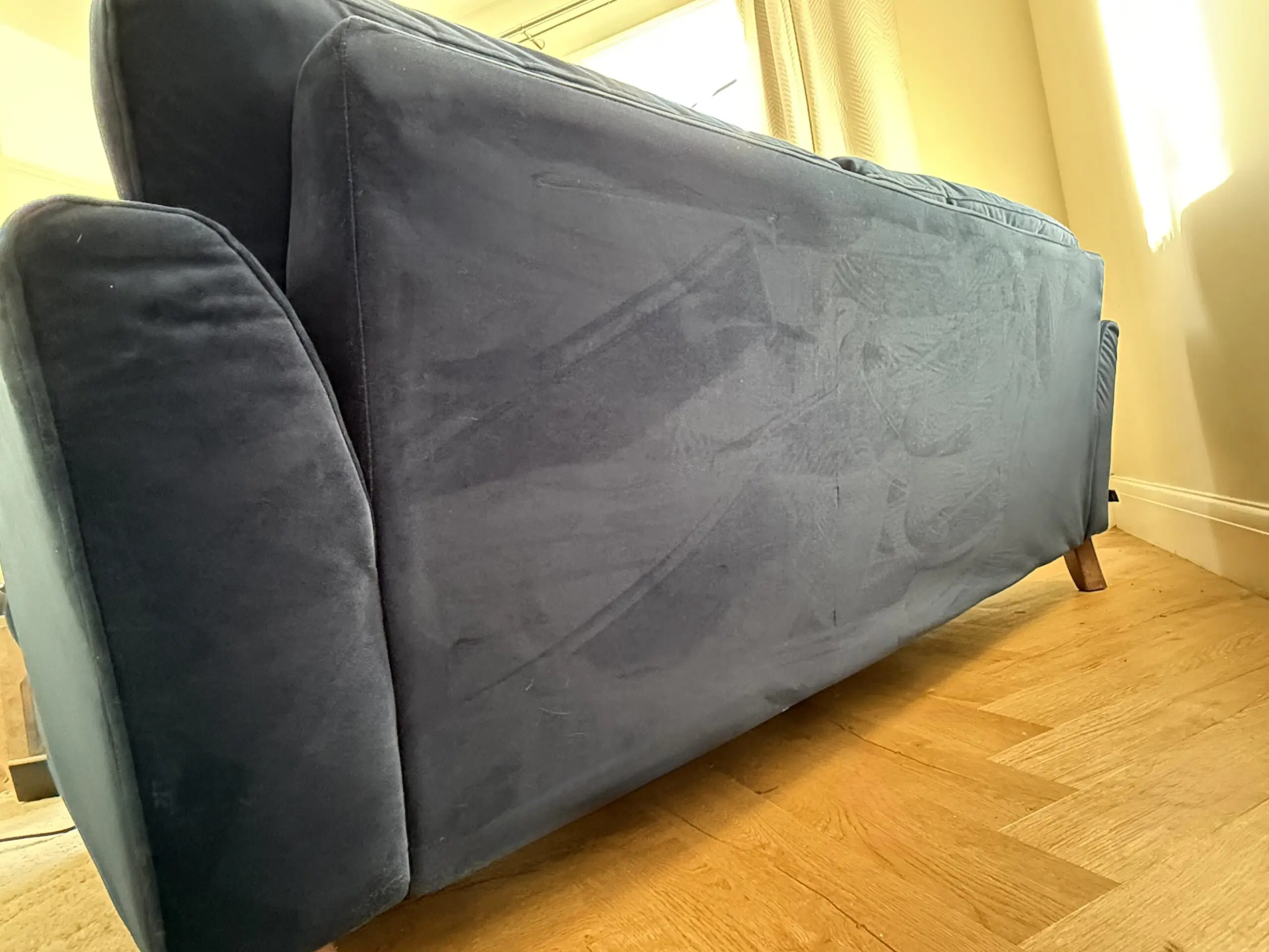 Joules Patterdale 3-Seater – Navy Deluxe Velvet