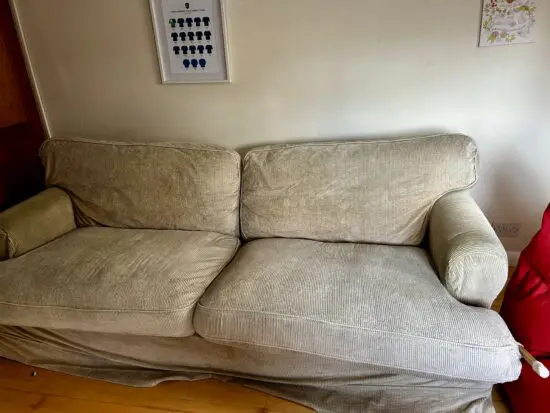Beige sofas