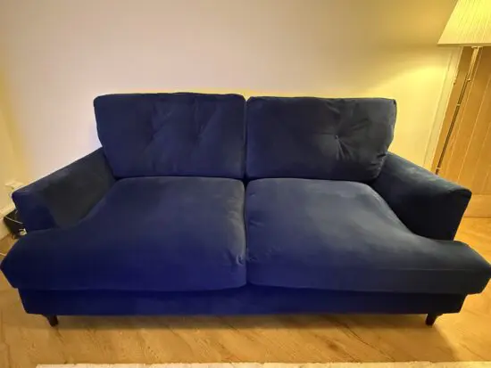 Joules Patterdale 3-Seater – Navy Deluxe Velvet