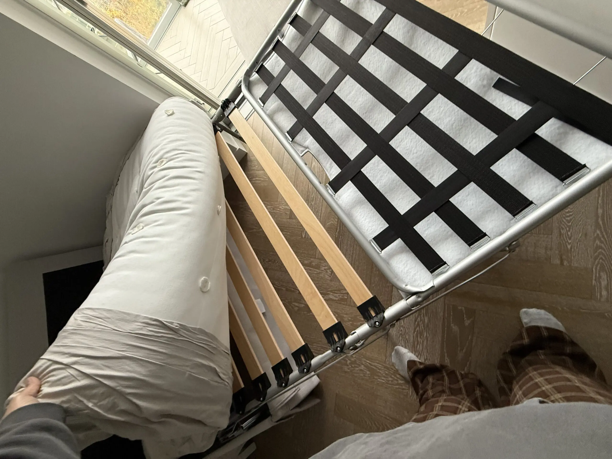 Costume made and almost new sofa bed from Willow & Hall