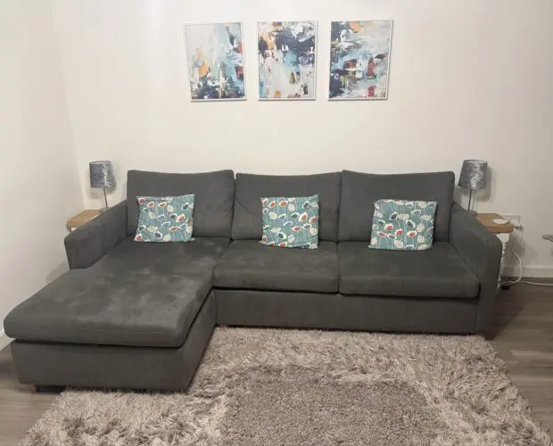 JOHN LEWIS LIKE NEW BAILEY 5 SEATER SOFA WITH SOFA BED CHAISE + STORAGE
