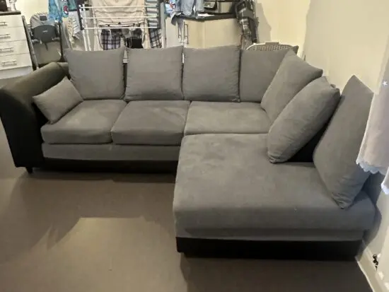 L shape corner sofa