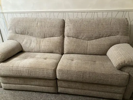 3 Seater Recliner sofa and Standard Armchair