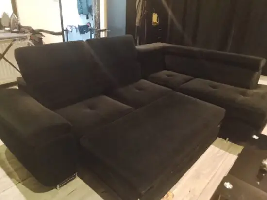 Corner Sofa bed with storage