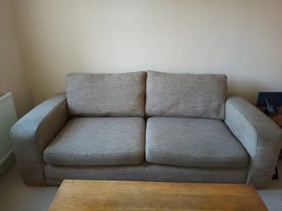 just 3 seater sofa from fishpool shop brown colour