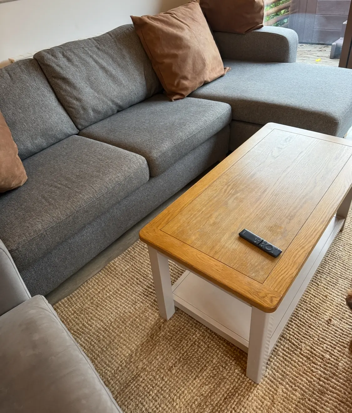 Grey House Beautiful DFS Layla Left Hand Facing Corner Sofa Supreme Sofa Bed £1499