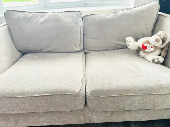 EBay beige/oatmeal 3 and 2 seater sofa