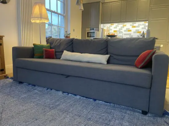 IKEA Grey sofa bed - 3 seater
