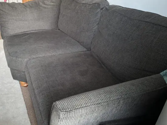 Black corner sofa Oak Furniture Land - Gainsborough