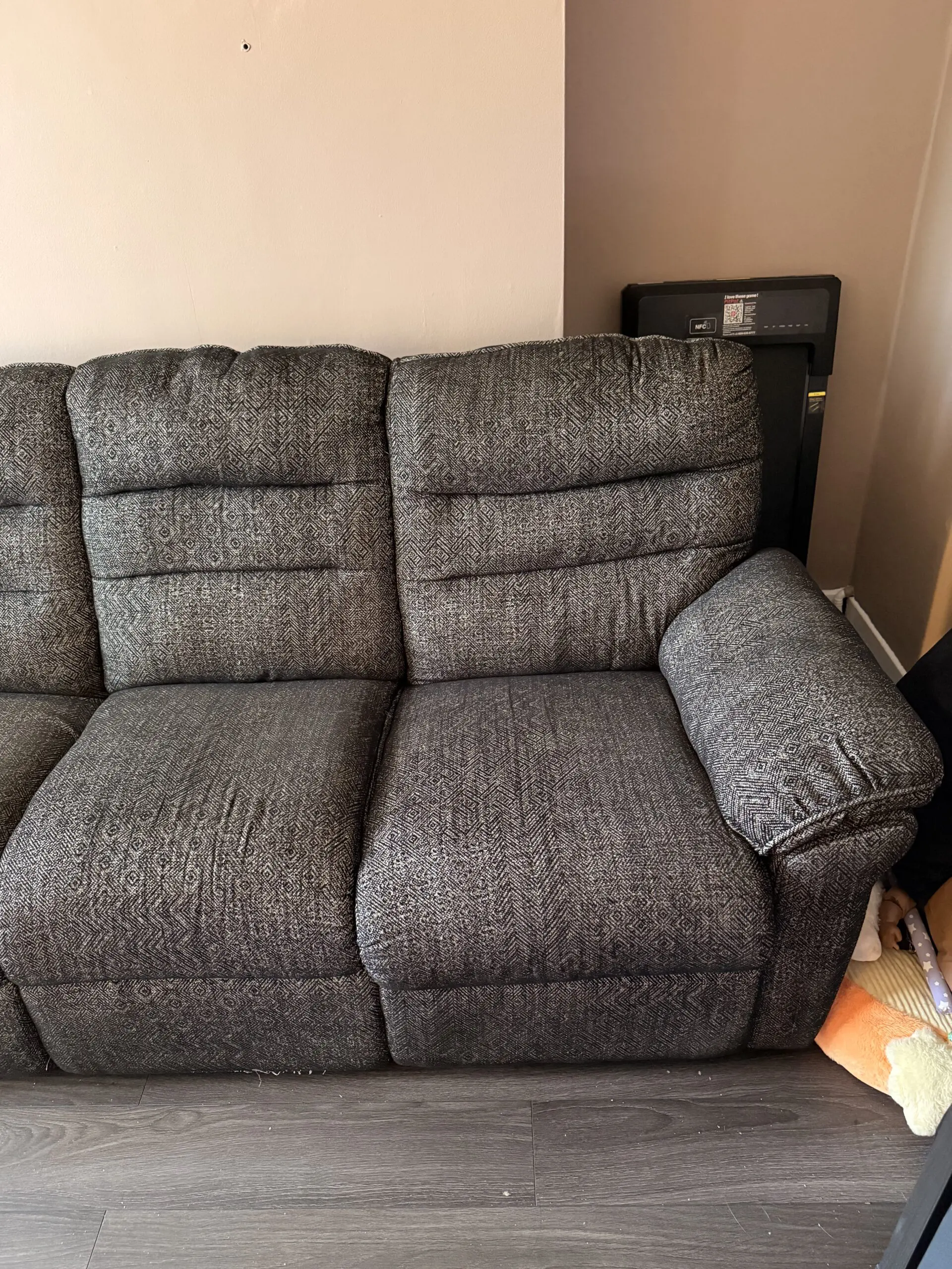 assisted armchair and 3 seater sofa