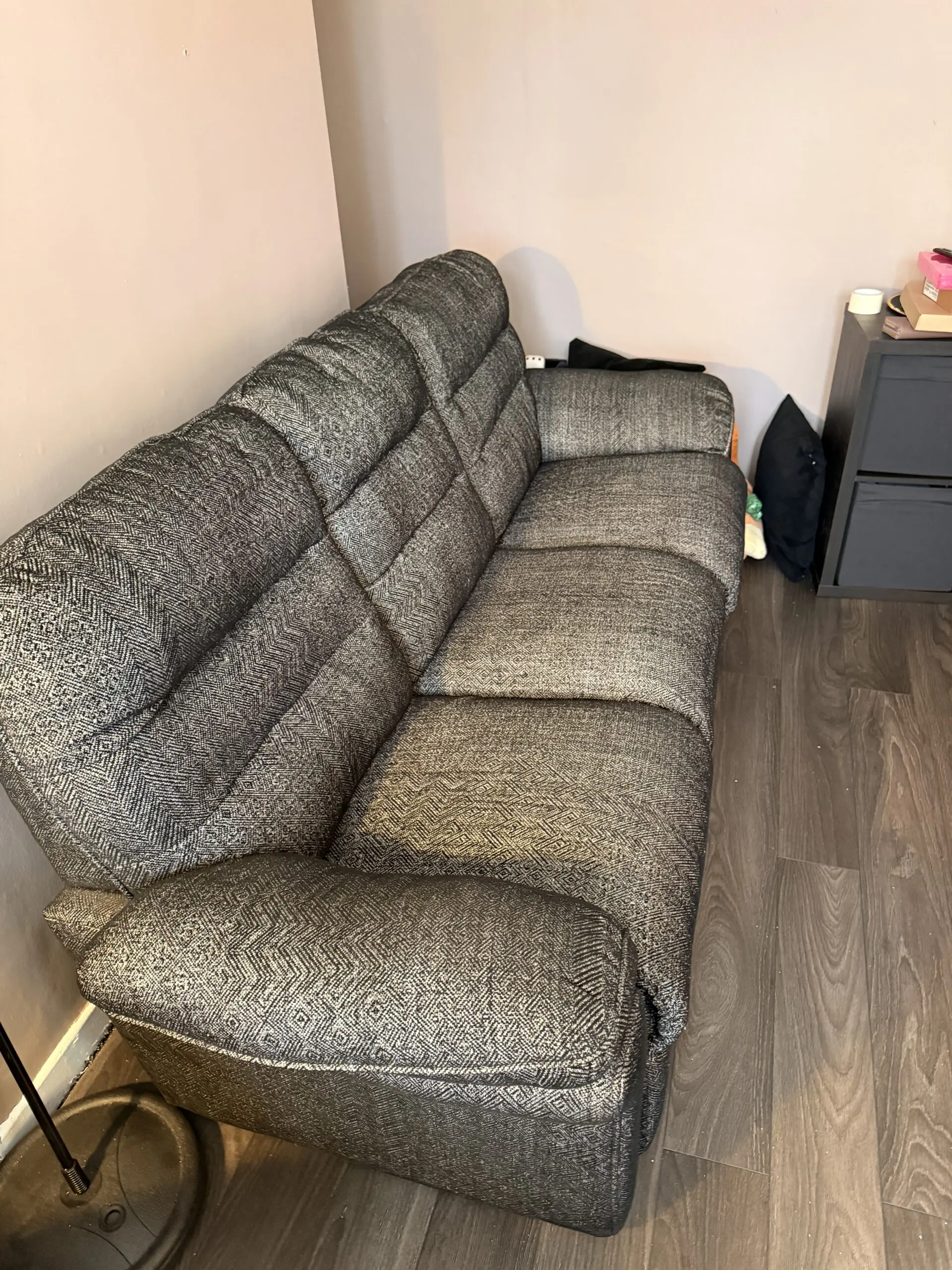 assisted armchair and 3 seater sofa