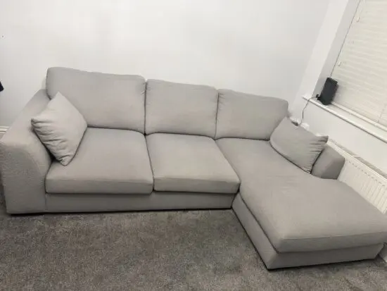 DFS Calix large chaise end sofa