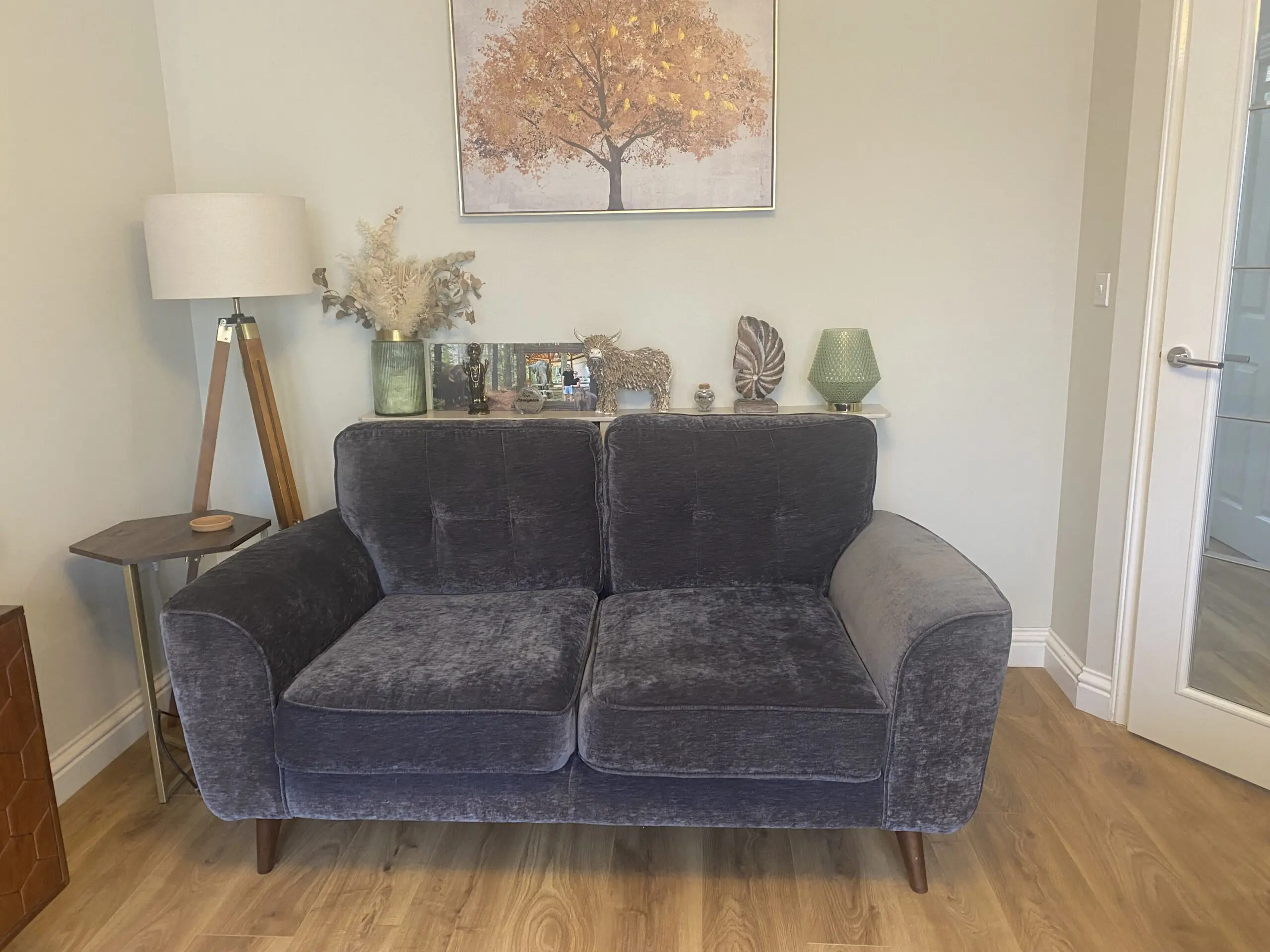 DFS Amaris 2+3 seater sofas in slate