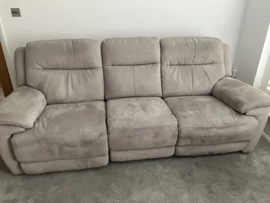 Furniture Village Grey recliner