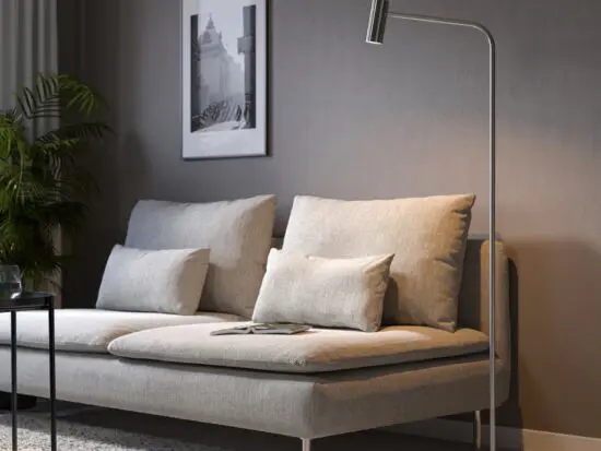 IKEA SÖDERHAMN 3-seat sofa – Viarp beige/brown