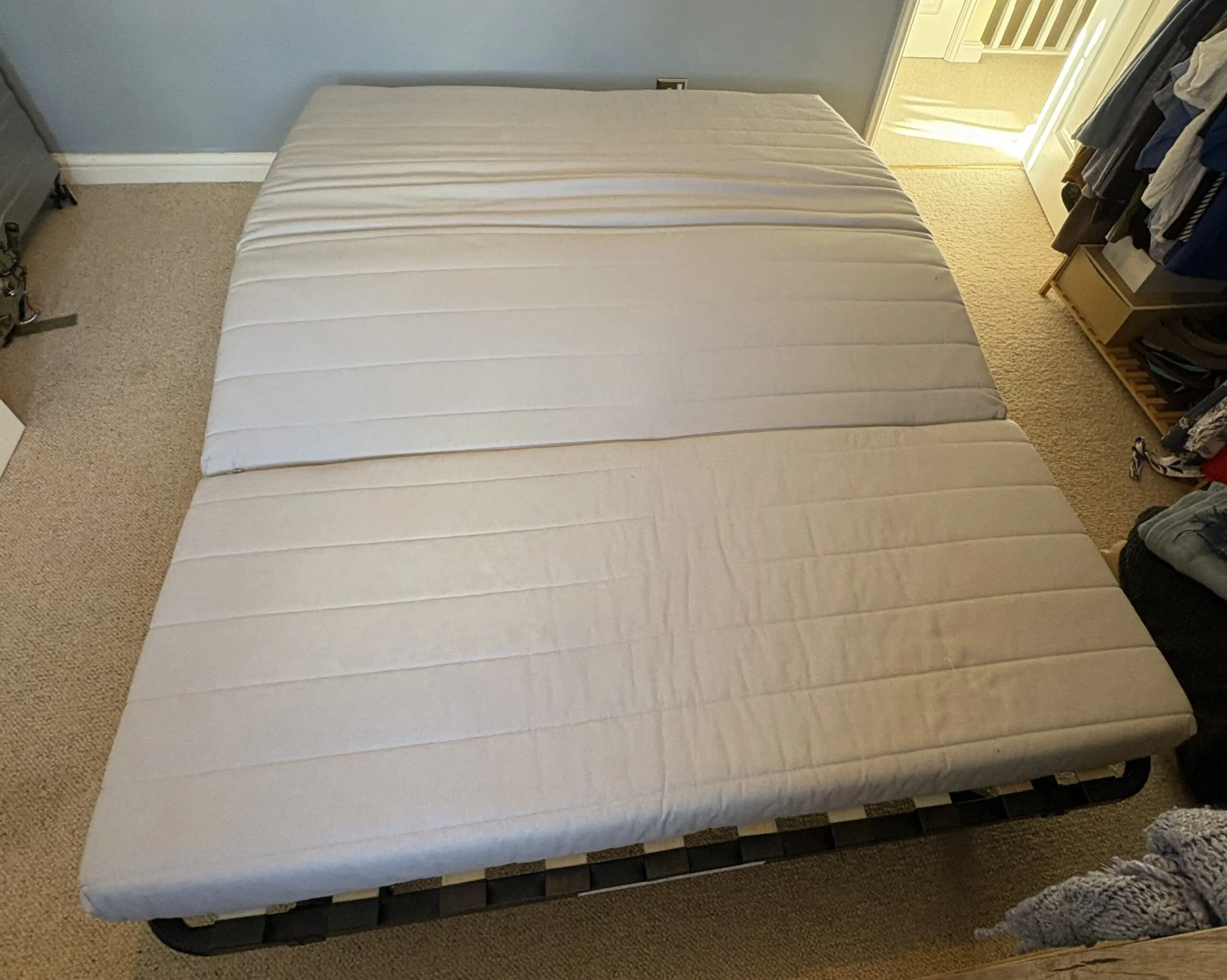 IKEA Lycksele Murbo white Sofa Bed