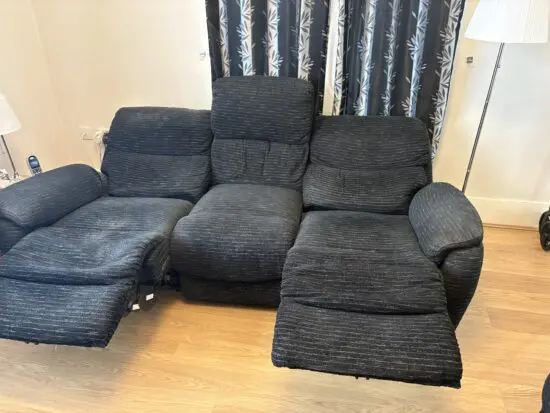 NCF 3 Seater Settee with two electric seats/Two seater Settee.