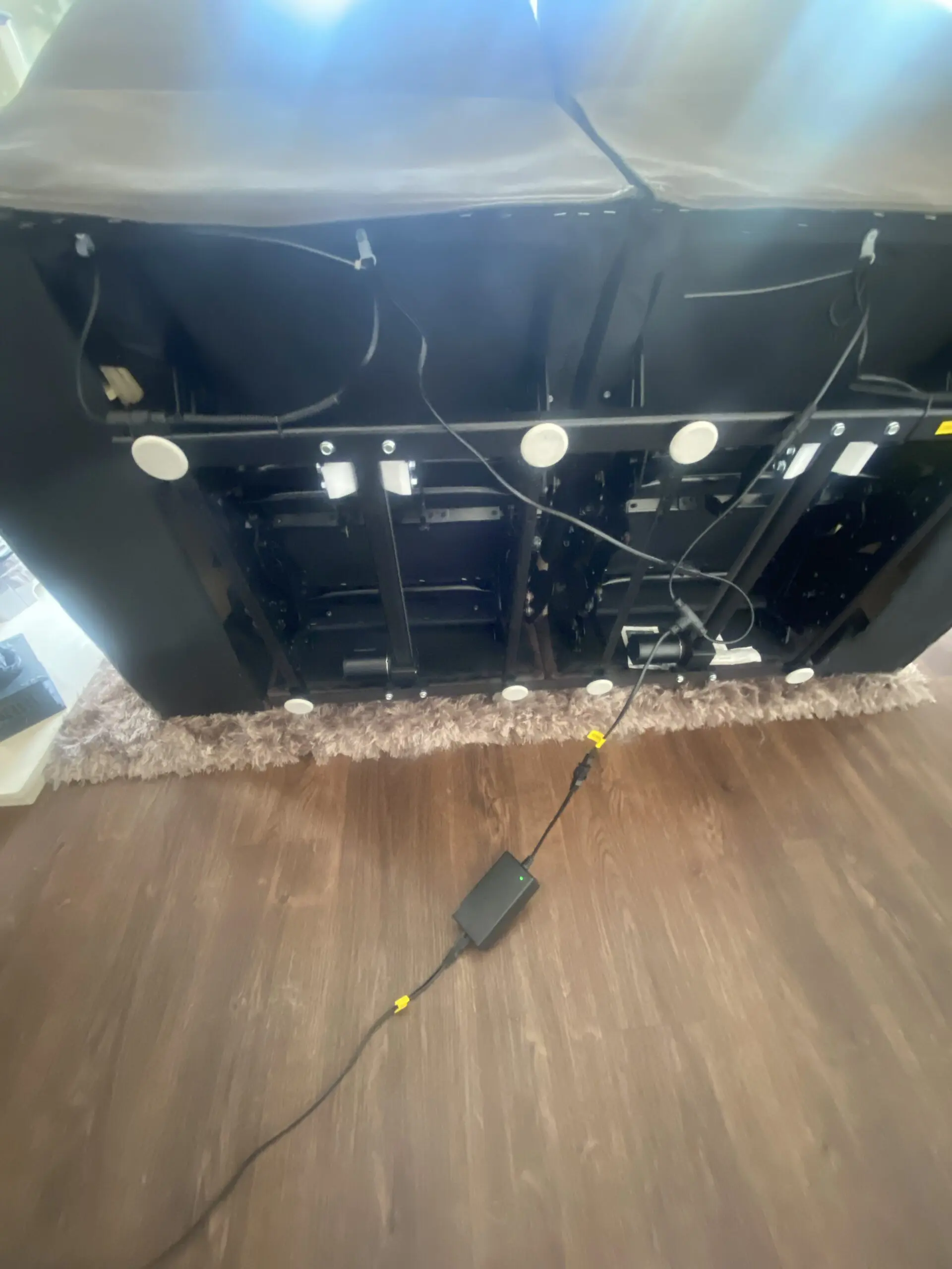 2 luxury electric Power recliner sofas (Emery 2s) with usb charging ports