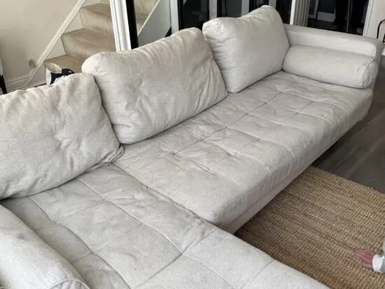 Made Beige Corner Sofa