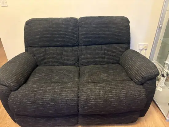 NCF Black with Grey tiny stripes in n very good condition.