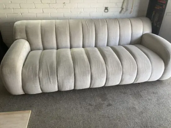 Elys Beige 3 seat sofa