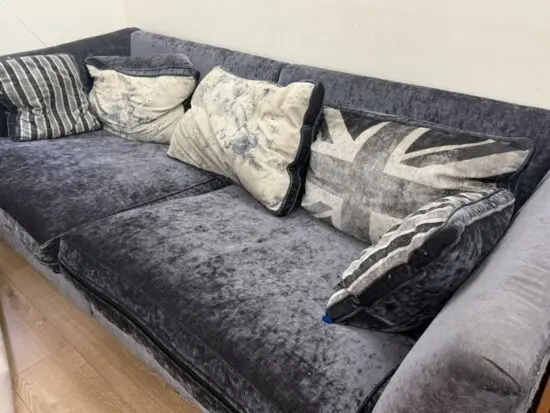 Long comfy sofa bed