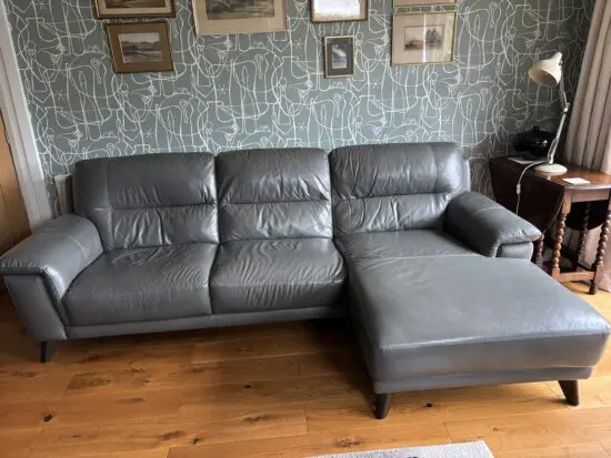 DFS right hand chaise end sofa