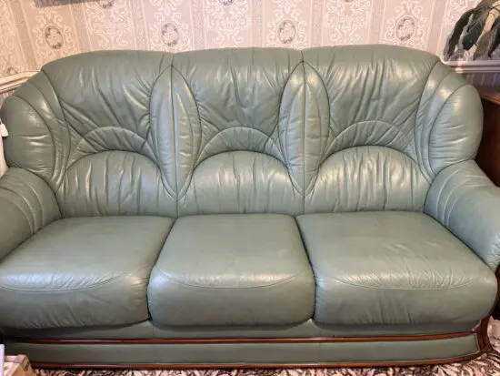 Arighi Bianchi leather sofa