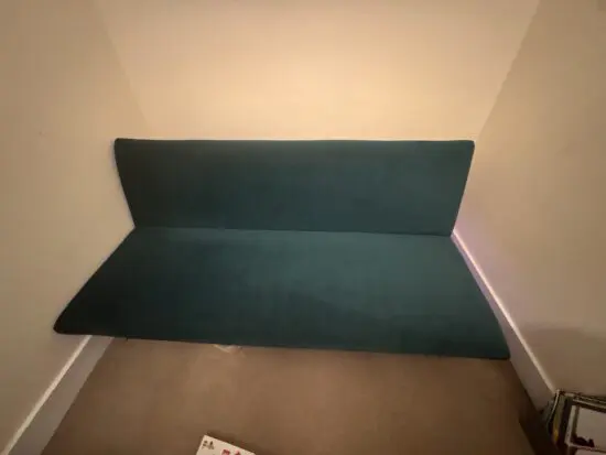 Habitat Matteo Velvet 2 Seater Sofa Bed - Green