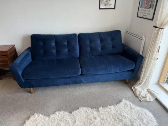 DFS blue sit style Sofa