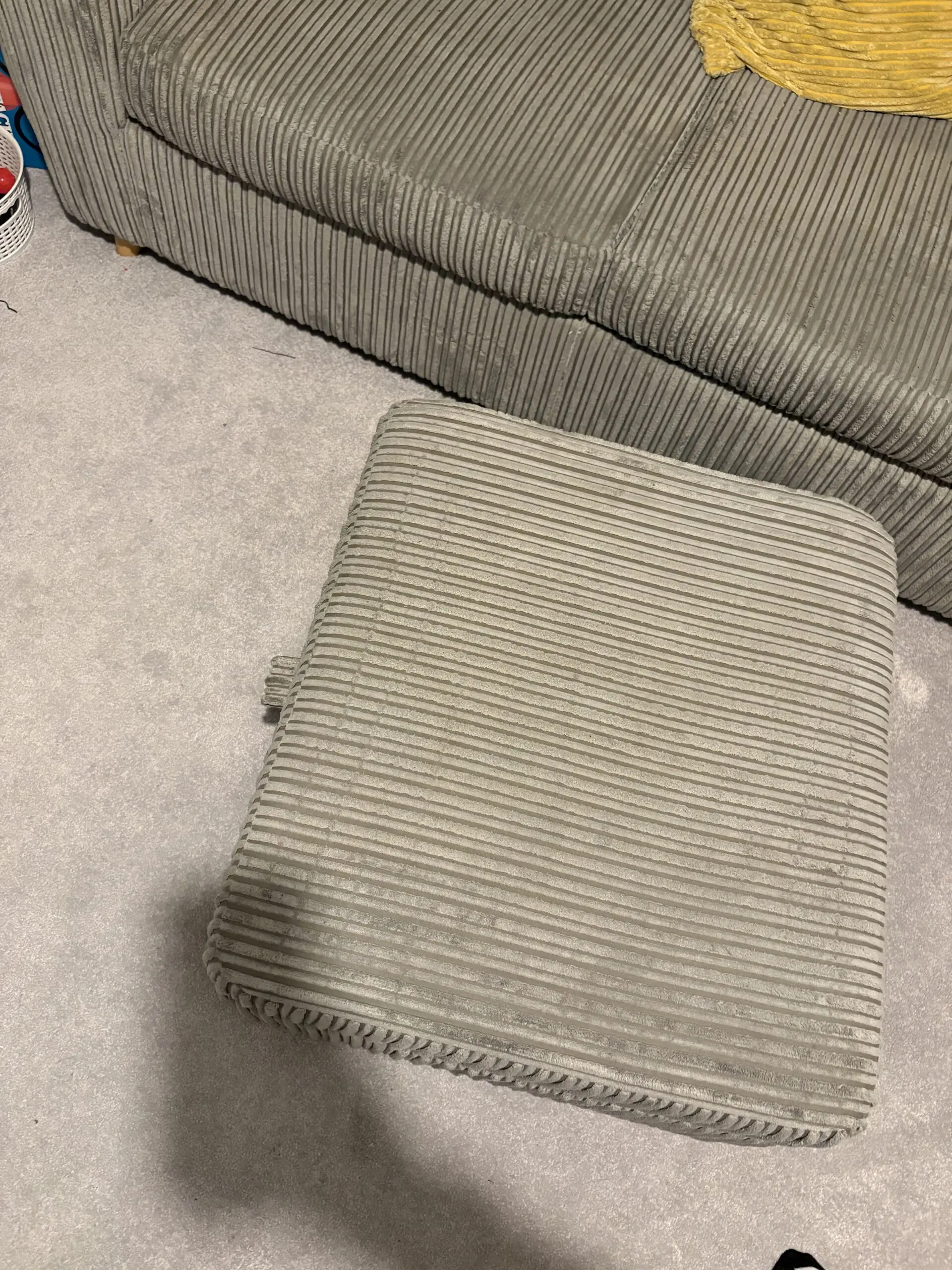 DFS Honey Sofabed & Footstool