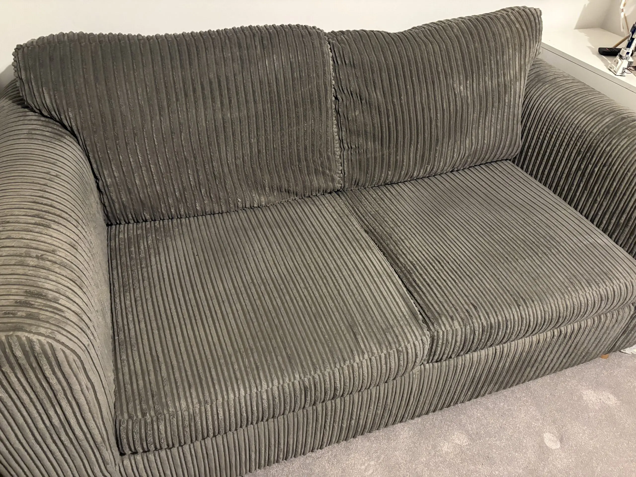 DFS Honey Sofabed & Footstool