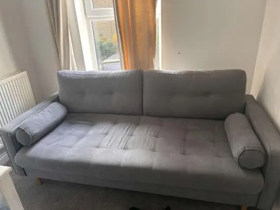 Wayfair Mayra II 3-seater Sofa Lemur Grey