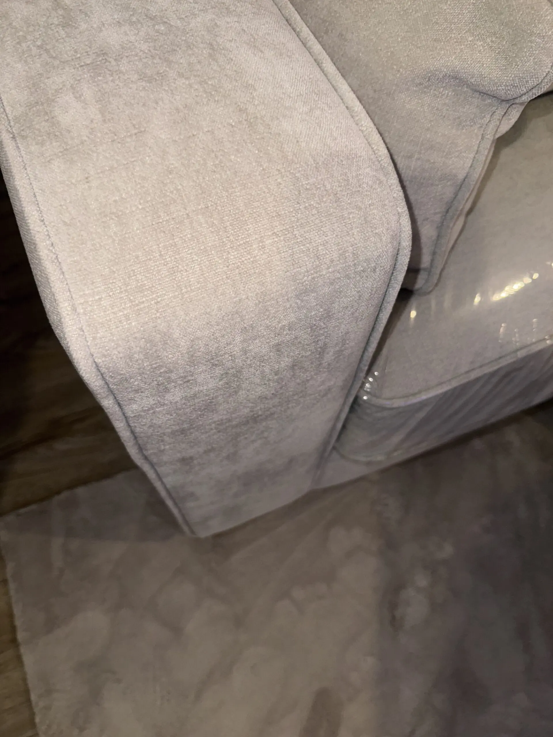 Sofa Club Summer Linen Large Sofa & Matching Storage Footstall